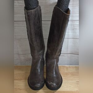 Bussola Trapani Trista Vintage Calf Leather Boots Size 39